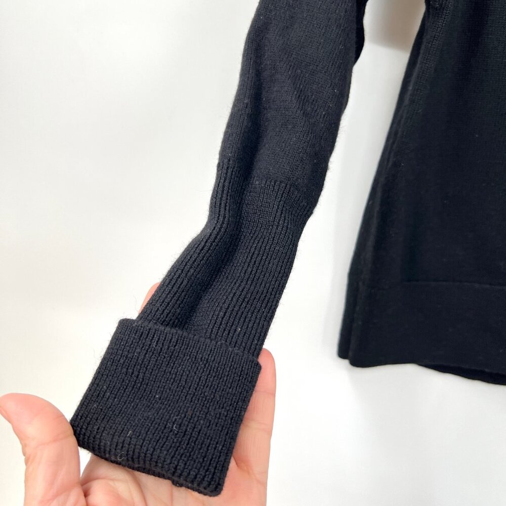 Wilfred Wool Cropped Cowl Neck Sweater Top - Picture 5 of 6